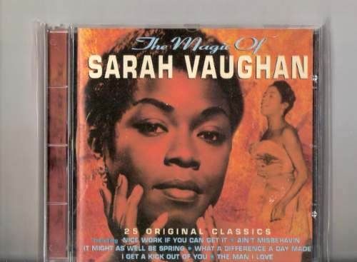 Sarah Vaughan The Magic Of Sarah Vaughan 25 Tracks Cd Zerado