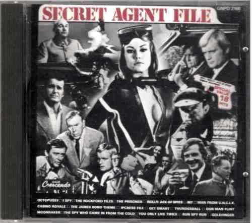 Cd Secret Agent File Arranjos Les Baxter Billy Strange Etc..